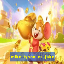 mike tyson vs jake paul assistir online